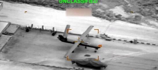 צילום: CENTCOM תיעוד פגיעות במטרות באיראן על ידי צבא ארה"ב