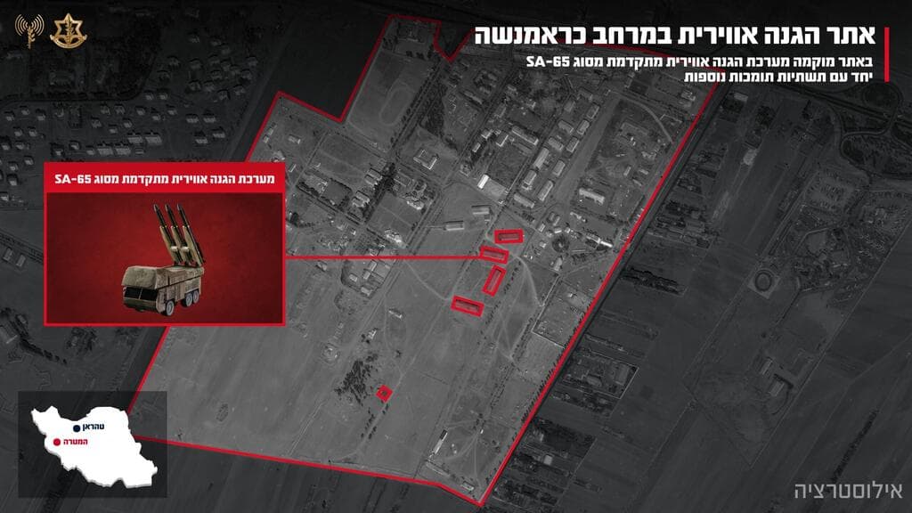  אתר הגנה אווירית שהותקף במרחב כראמנשה