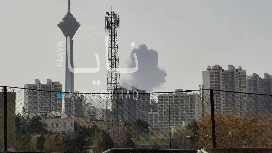 תיעוד של פיצוצים בטהראן