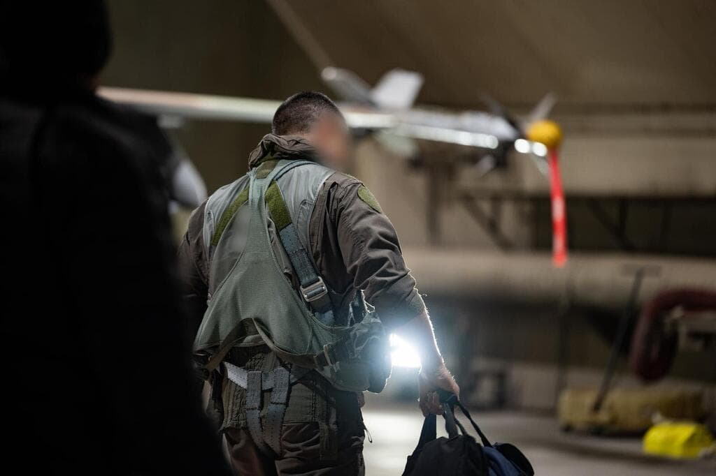 צילום: דובר צה"ל מפקד טייסת 107