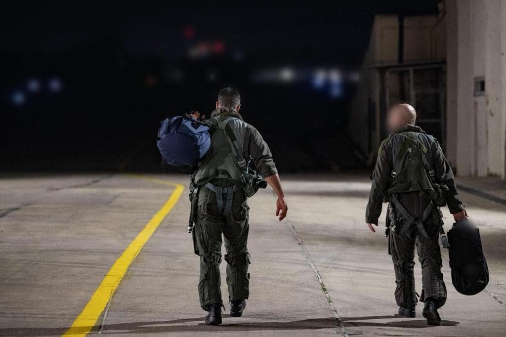 צילום: דובר צה"ל מפקד טייסת 107