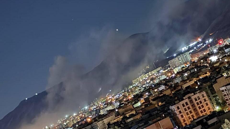 תיעוד התקיפות בטהרן