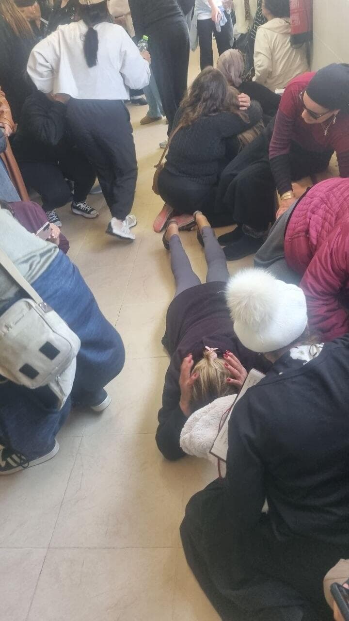 אזעקות במהלך הלוויית ההרוגות מבית שמש