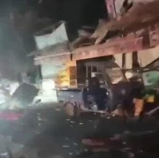 ההרס בדאחייה לאחר התקיפות ההרס בדאחייה לאחר התקיפות