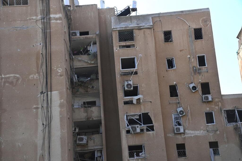 זירת הנפילה בב"ש - מבצע שאגת הארי