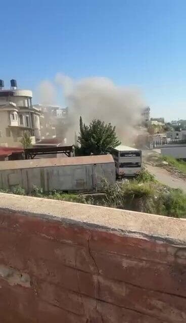 התיעוד מכפר קאסם נפילה בכפר קאסם