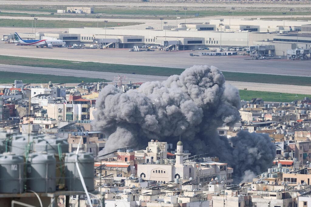 תיעוד התקיפות בלבנון