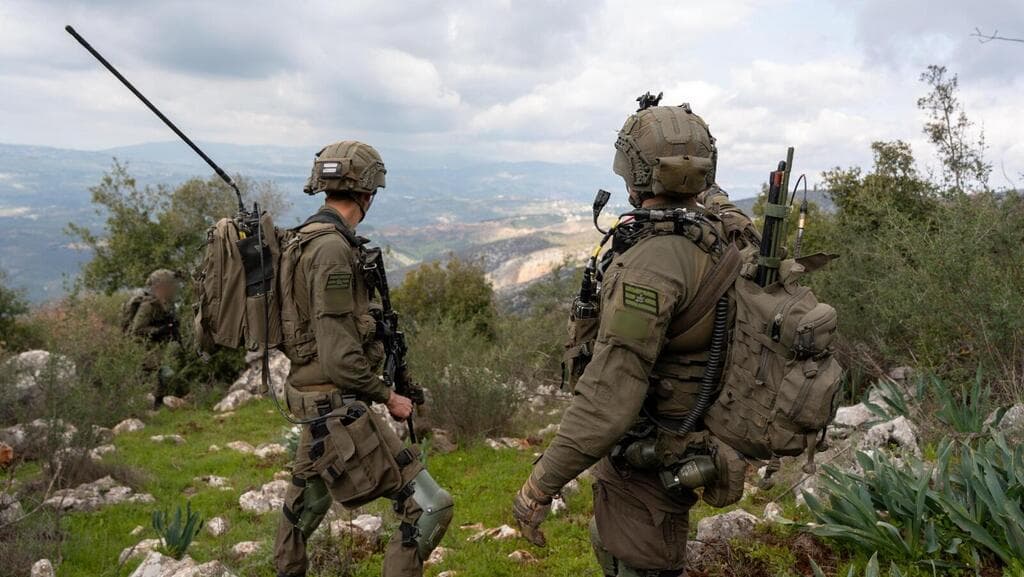 צילום: דובר צה"ל פעילות כוחות חטיבת ‘ההרים׳ בלבנון