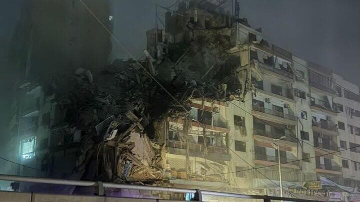 תקיפה ב דאחייה בביירות