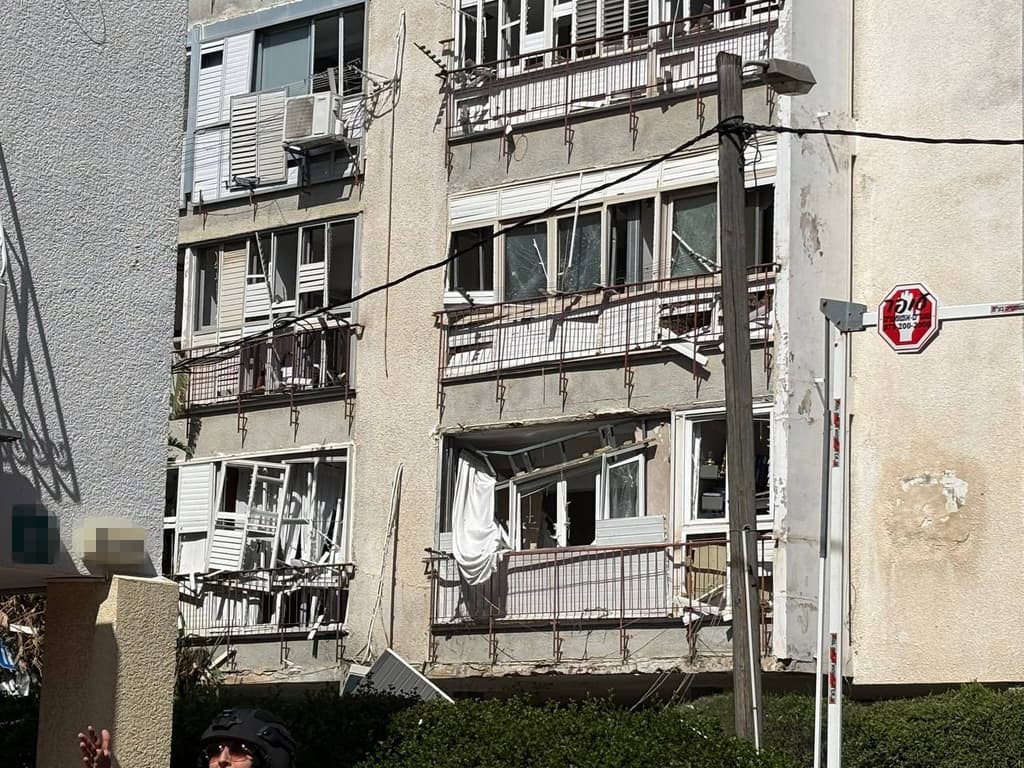 זירת פגיעה בגבעתיים