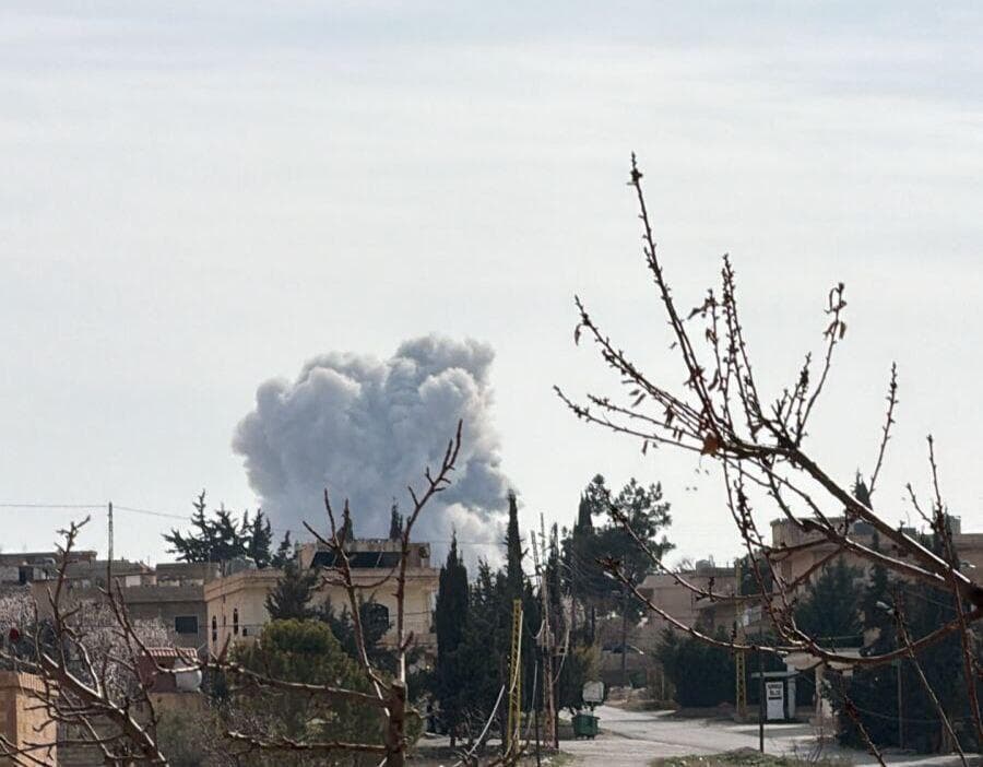  תקיפות באל-בקאע.