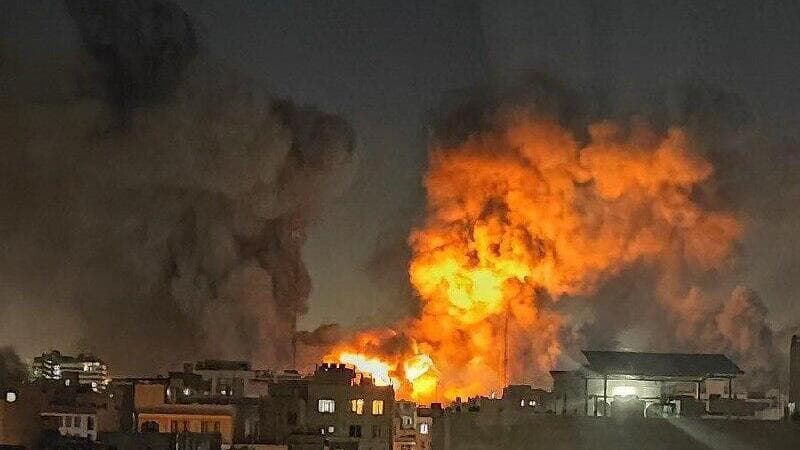 תקיפה שבוצעה בשכונת מוריניה בטהרן