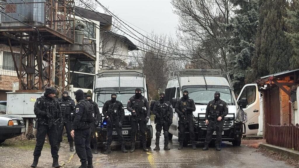 כוחות שב"כ  באימון בבולגריה 