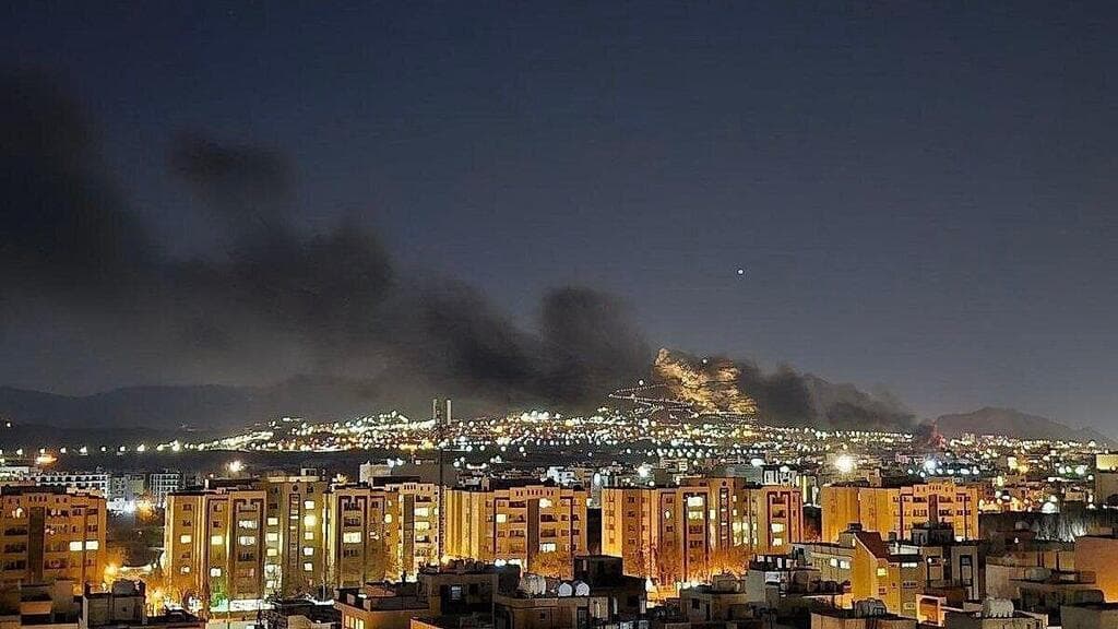 תקיפות אמריקניות-ישראליות עצימות באספהאן