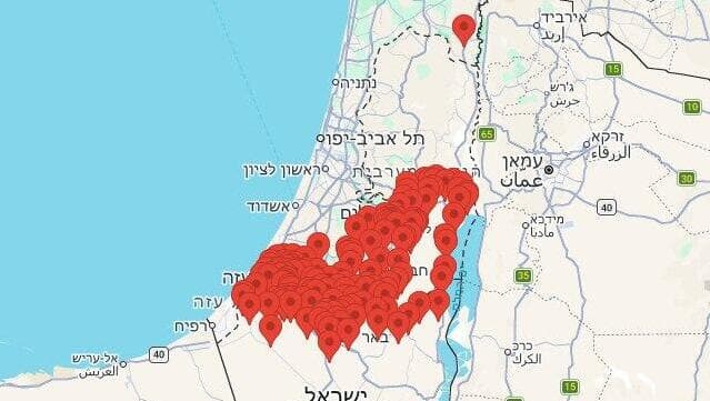 שיגורים מאיראן: אזעקות בירושלים ובאזור ים המלח