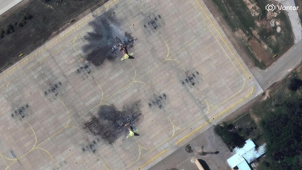 הרס בבסיס בשיראז