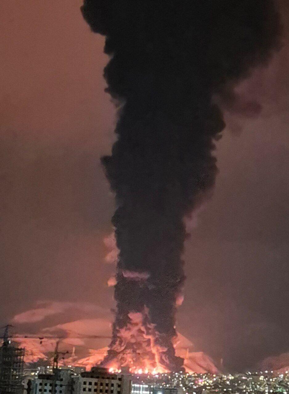 שריפות ענק בטהרן