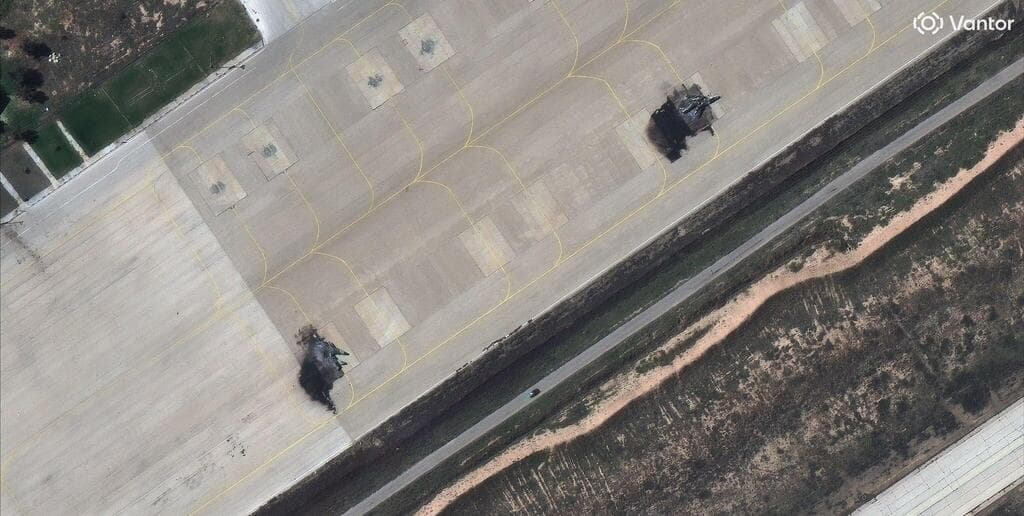 הרס בבסיס בשיראז