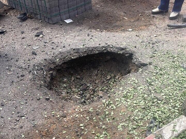 נזק בבת ים (צילום: כבאות והצלה לישראל) זירת נפילה במרכז הארץ