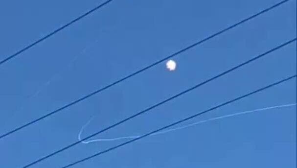 תיעוד: יירוטים באשדוד של טיל ששוגר מאריאן