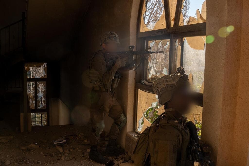 כוחות אוגדה 36 פועלים במרחב דרום לבנון