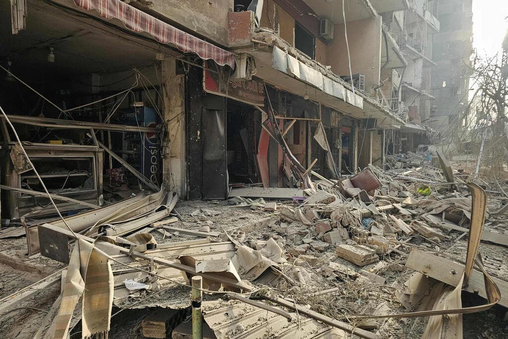 ההרס בלבנון