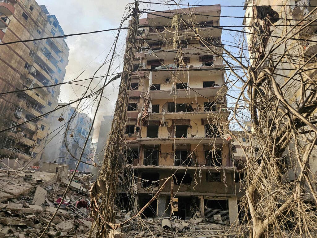 ההרס בלבנון