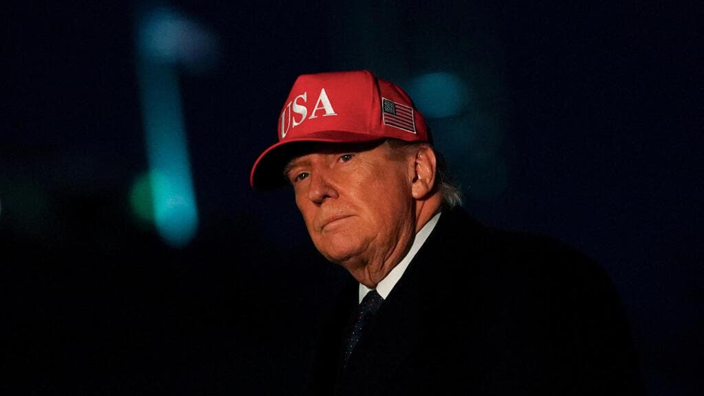 נשיא ארצות הברית דונלד טראמפ