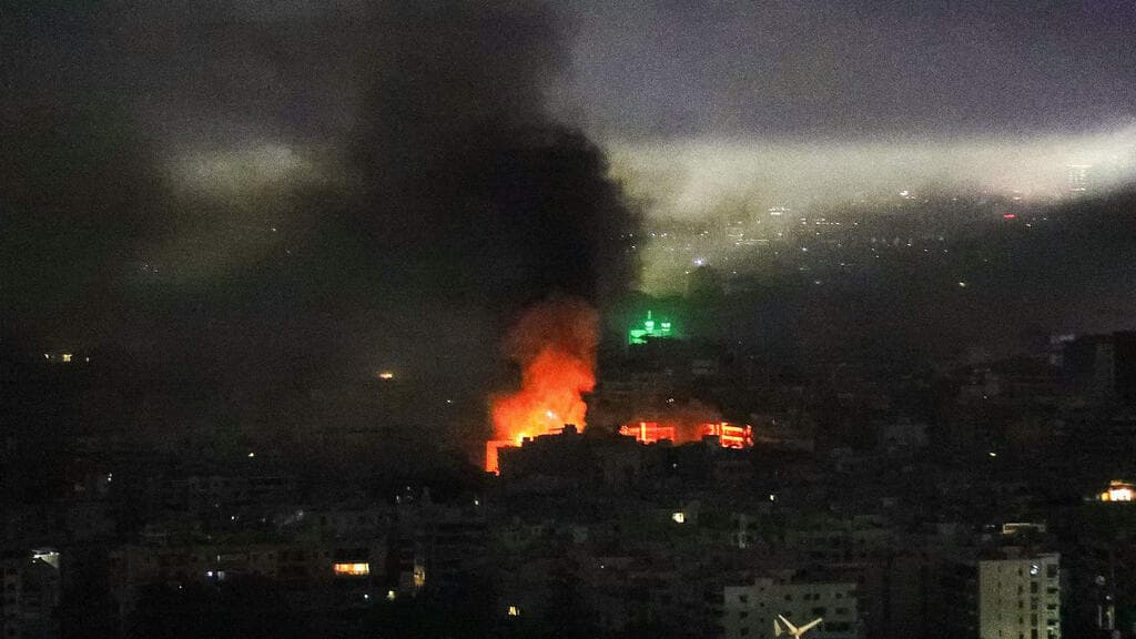 תקיפה ישראלית בביירות