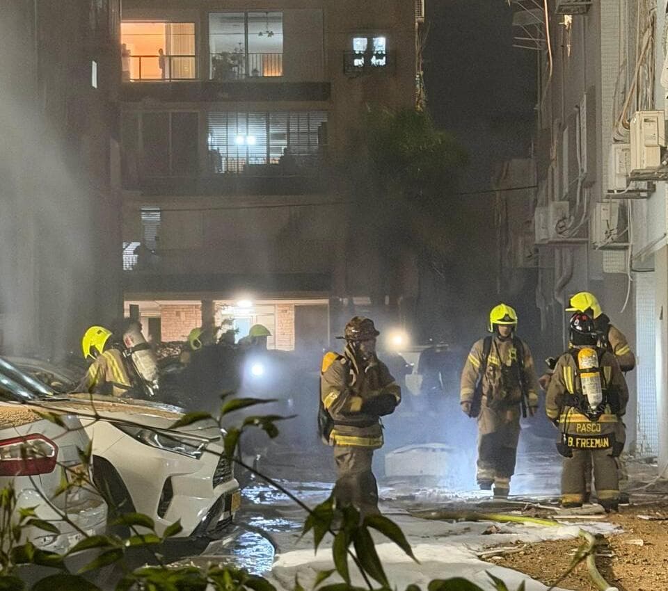 זירת הנפילה במרכז