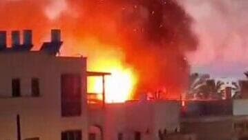 הפגיעה בנהריה (צילום: לפי סעיף 27א לחוק זכויות יוצרים ) נפילה באיזור נהריה