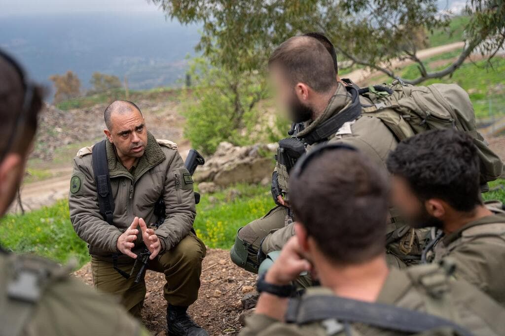 צילום: דובר צה"ל תיעוד מהיערכות כוחות אוגדה 36