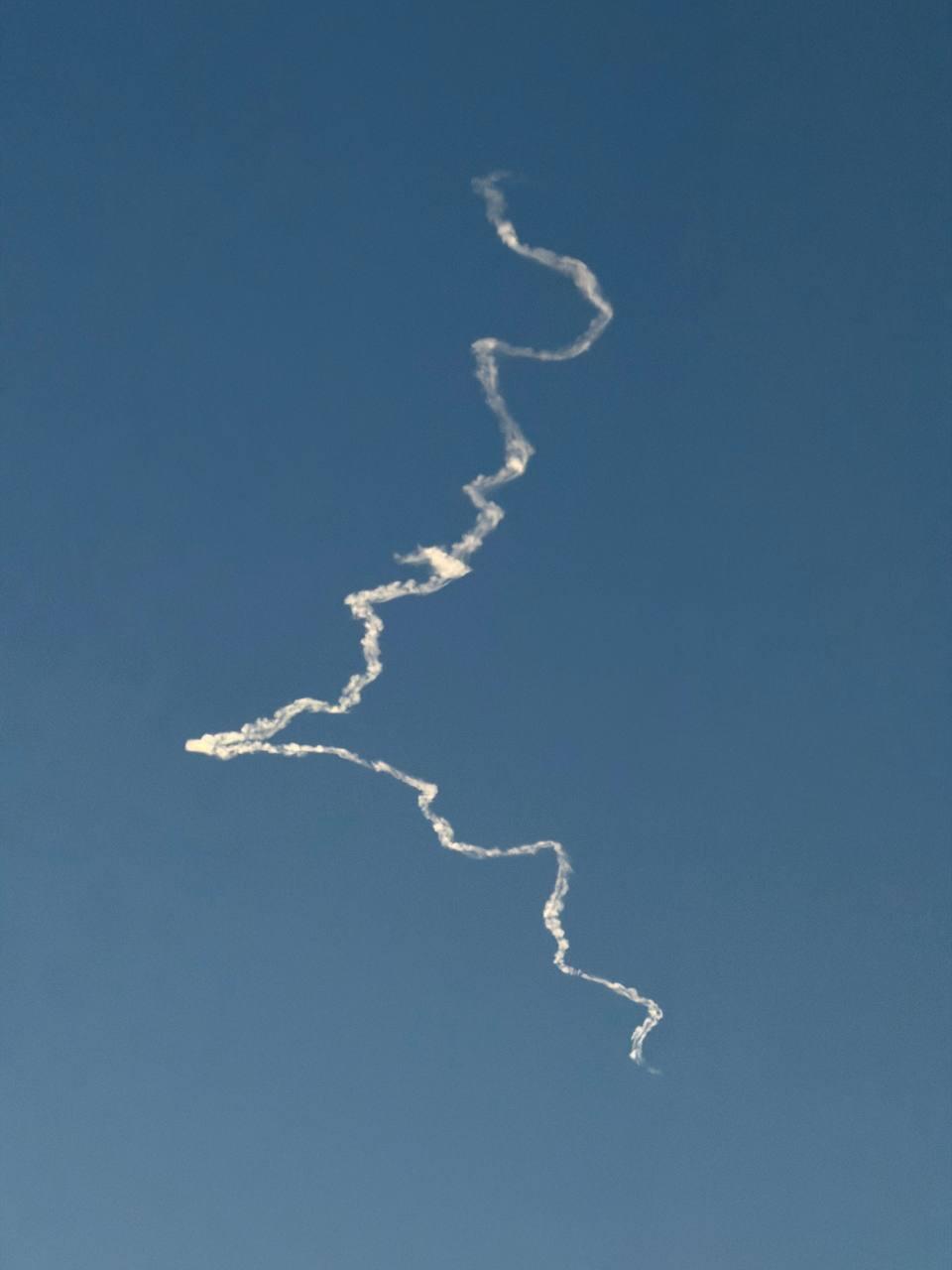 צילום: שלו שלום יירוט מעל שמיי ירושלים