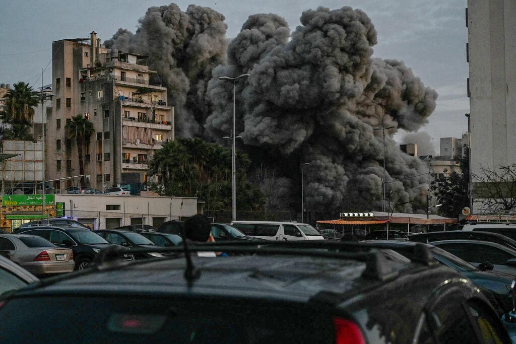 ההרס בביירות