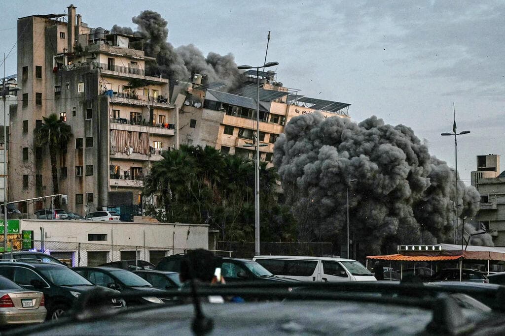 ההרס בביירות