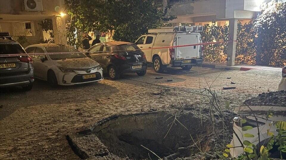 זירת נפילה נוספת בחולון