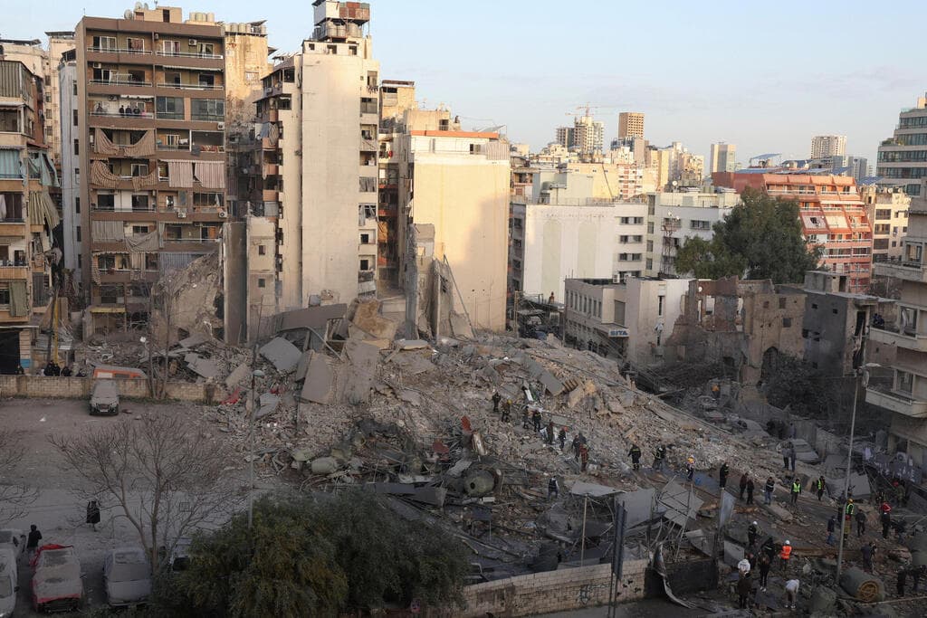 ההרס בביירות