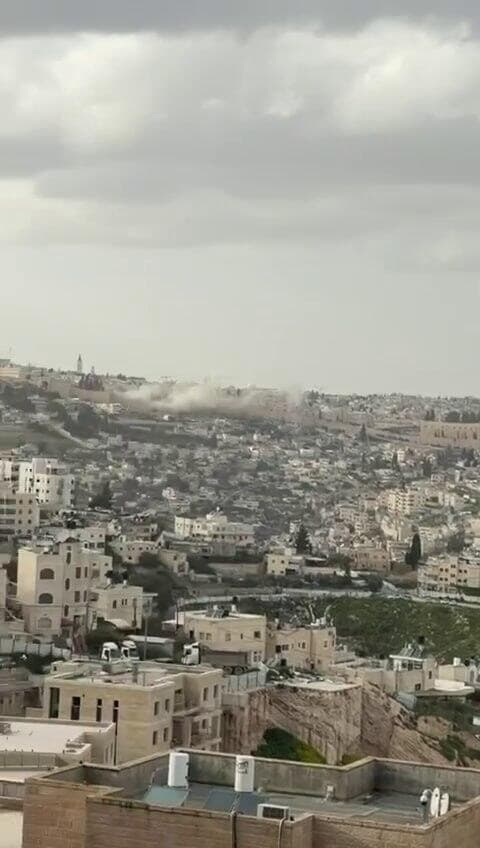 נפילה במזרח ירושלים