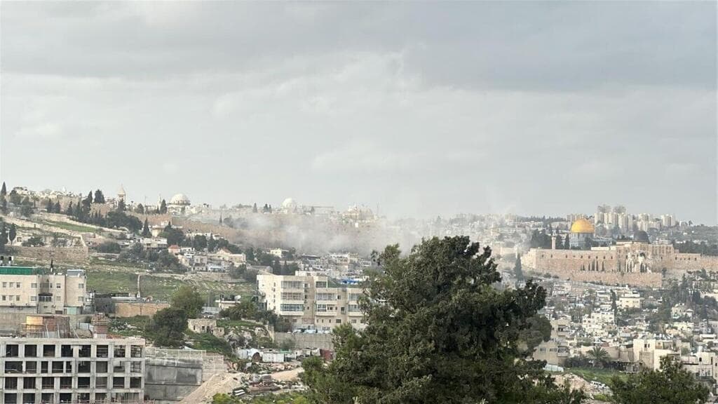 נפילה במזרח ירושלים