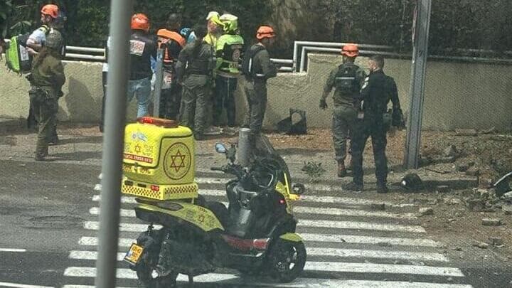 נפילה בתל אביב