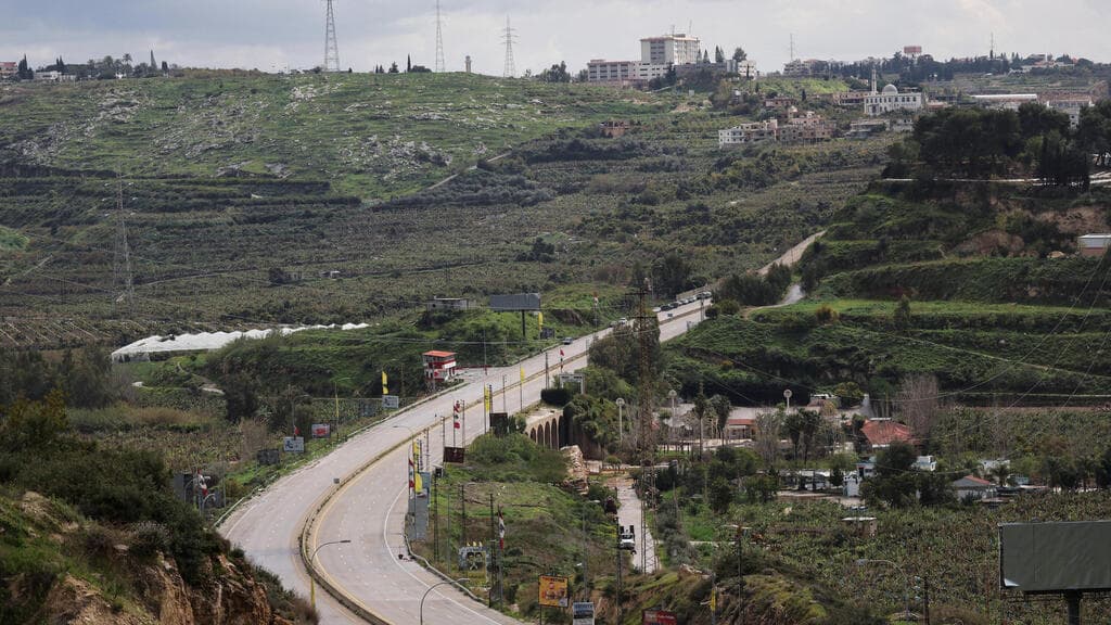 גשר ליד קסמיה בלבנון