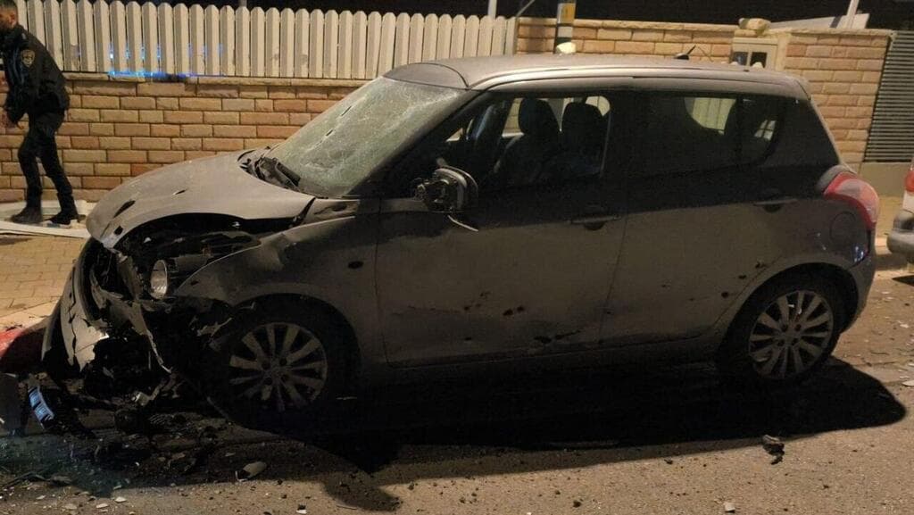 זירת נפילה בראש העין