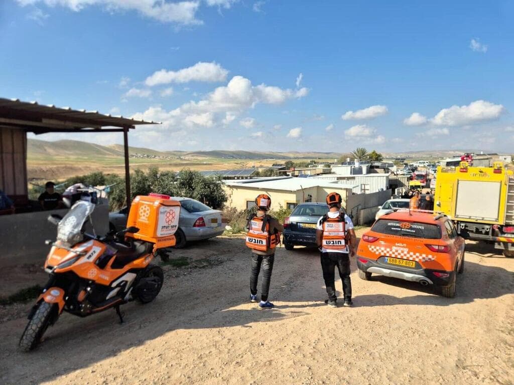 זירת הנפילה בנגב