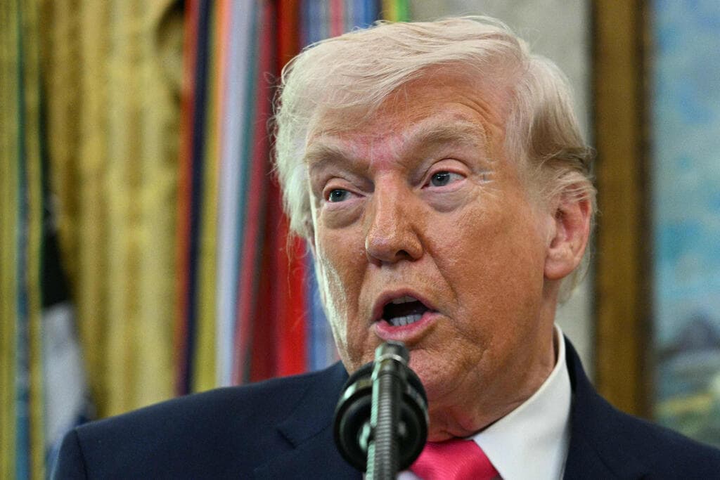 נשיא ארה"ב דונלד טראמפ