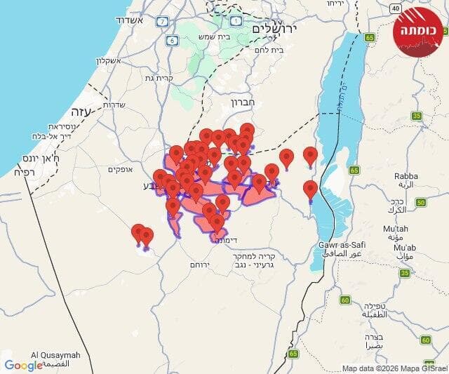 אזעקות בדרום
