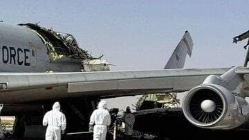 מטוס E-3 סנטרי ארה"ב הושמד בתקיפה איראנית בסעודיה בבסיס פרינס הנסיך סולטן