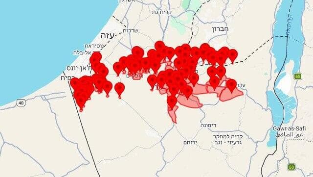 אזעקות בדרום