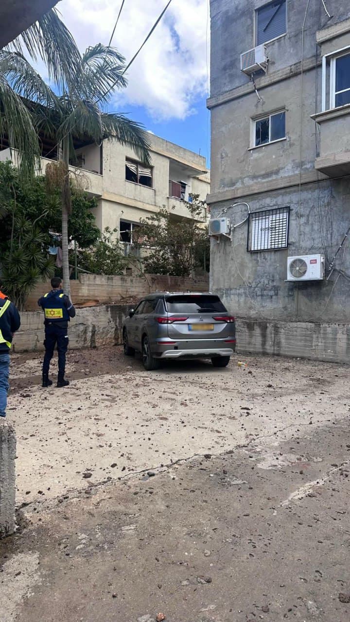 שפרעם ( צילום: תיעוד מבצעי מד"א) פגיעה בשפרעם