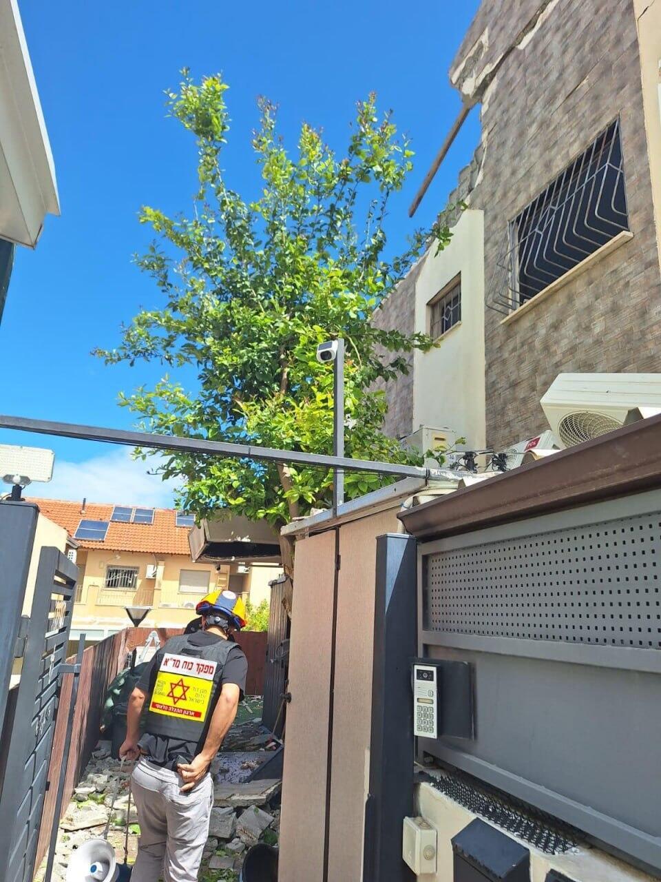 צילום: תיעוד מבצעי מד"א פגיעה בחיפה