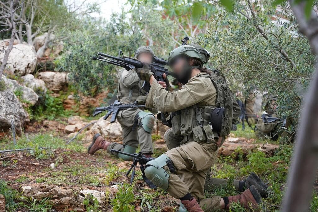 צילום: דובר צה"ל כוחות חטיבה 226 בפעילות קרקעית ממוקדת בדרום לבנון